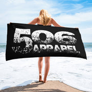 Towel - White/Black - 506 Apparel