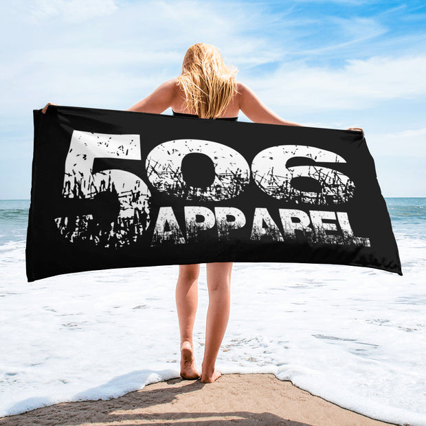 Towel - White/Black - 506 Apparel