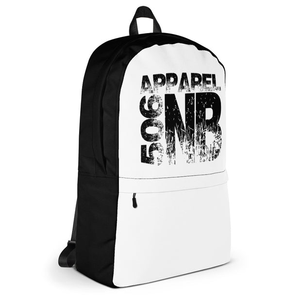 Backpack - NB - Black/White - 506 Apparel