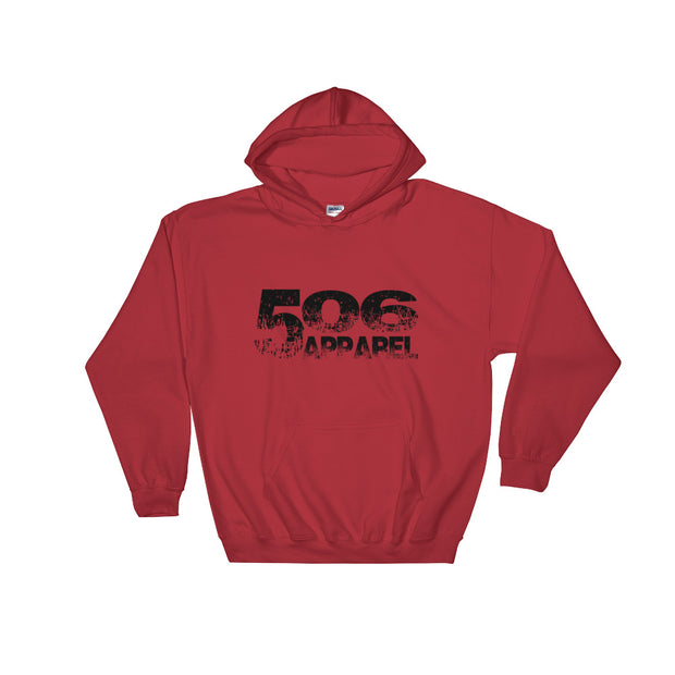 Hooded Sweatshirt - Black - 506 Apparel