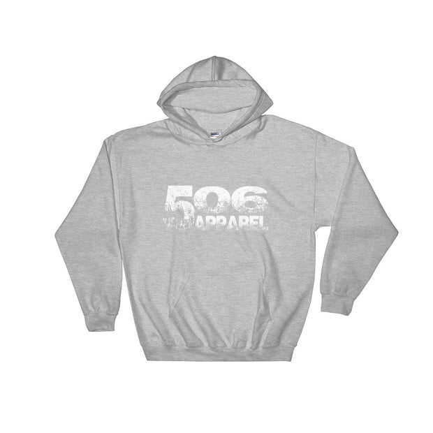 Hooded Sweatshirt - White - 506 Apparel