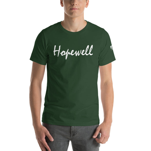Short-Sleeve Unisex T-Shirt - Hopewell - White - 506 Apparel