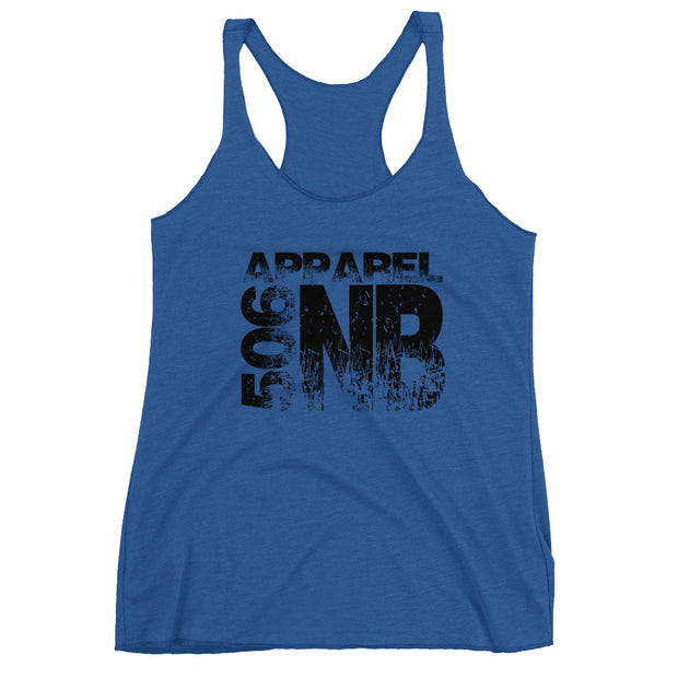 Women's Racerback Tank - NB - Black - 506 Apparel