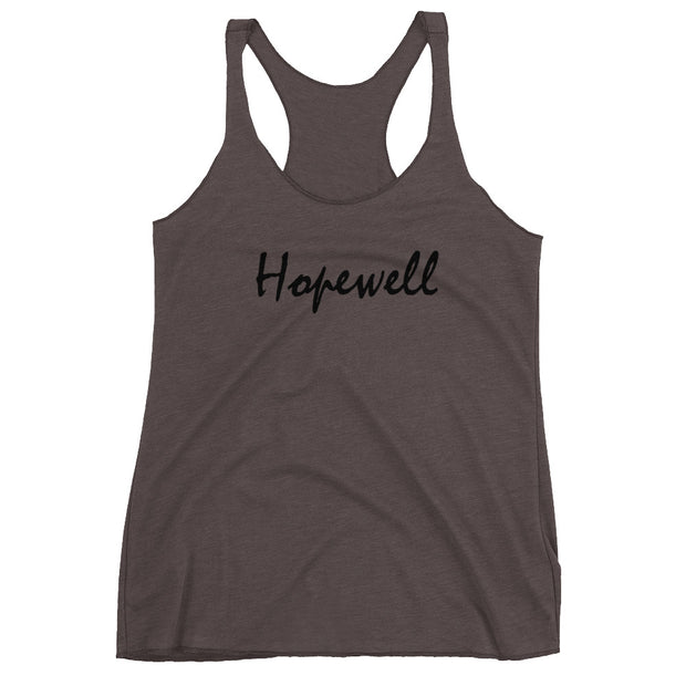 Women's Racerback Tank - Hopewell - Black - 506 Apparel