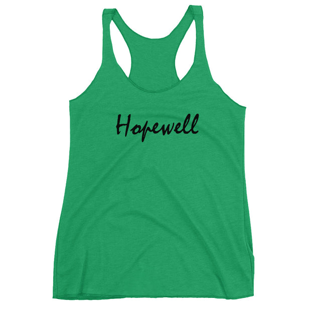Women's Racerback Tank - Hopewell - Black - 506 Apparel