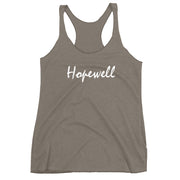 Women's Racerback Tank - Hopewell - White - 506 Apparel