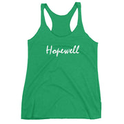 Women's Racerback Tank - Hopewell - White - 506 Apparel