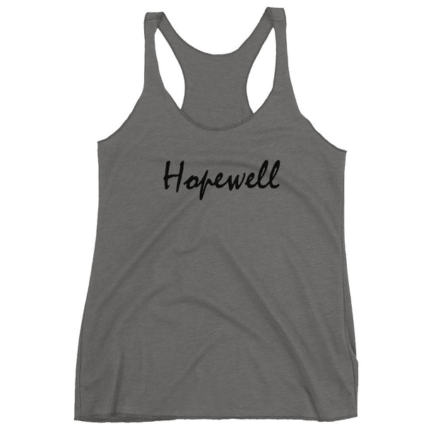 Women's Racerback Tank - Hopewell - Black - 506 Apparel