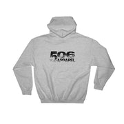 Hooded Sweatshirt - Backside - Black - 506 Apparel