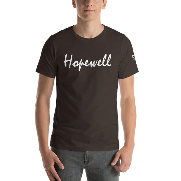 Short-Sleeve Unisex T-Shirt - Hopewell - White - 506 Apparel