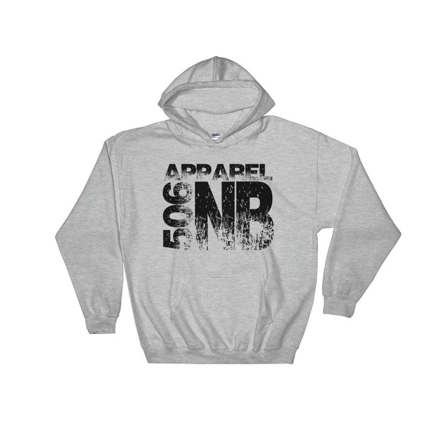 Hooded Sweatshirt - NB - Black - 506 Apparel