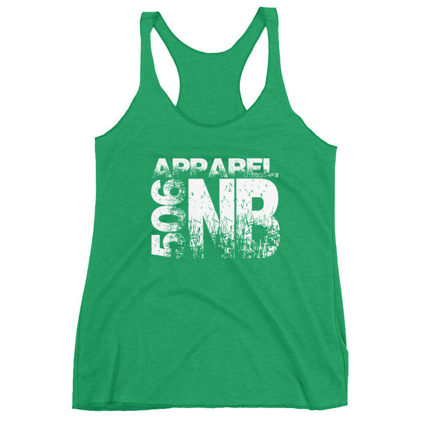 Women's Racerback Tank - NB - White - 506 Apparel