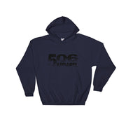 Hooded Sweatshirt - Black - 506 Apparel