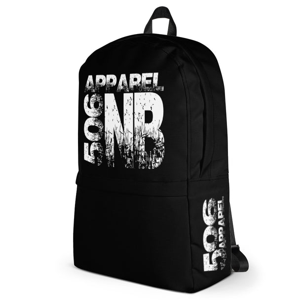 Backpack - NB - White/Black - 506 Apparel