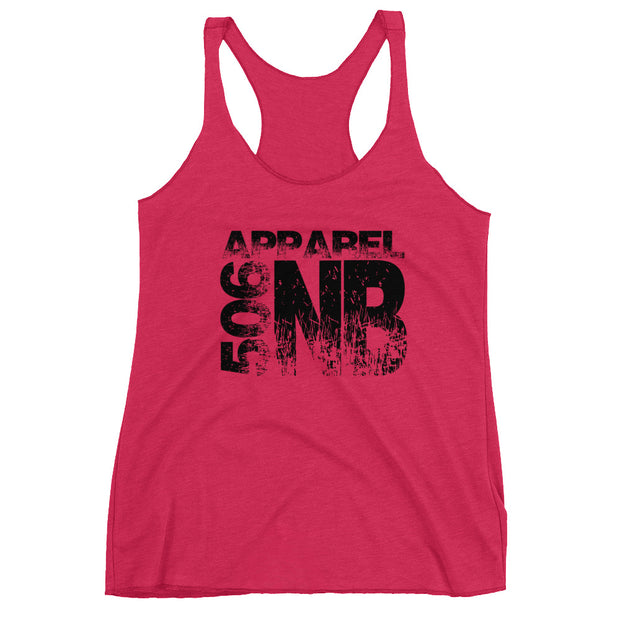 Women's Racerback Tank - NB - Black - 506 Apparel