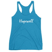 Women's Racerback Tank - Hopewell - White - 506 Apparel