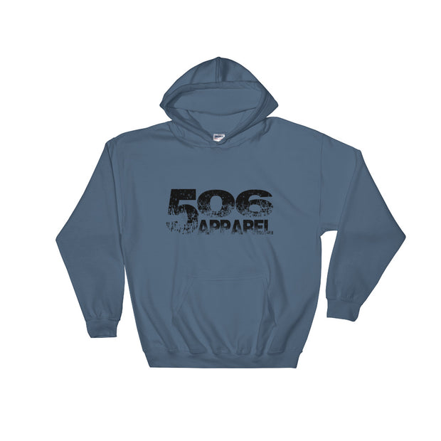 Hooded Sweatshirt - Black - 506 Apparel