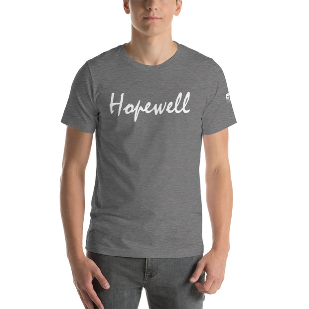 Short-Sleeve Unisex T-Shirt - Hopewell - White - 506 Apparel