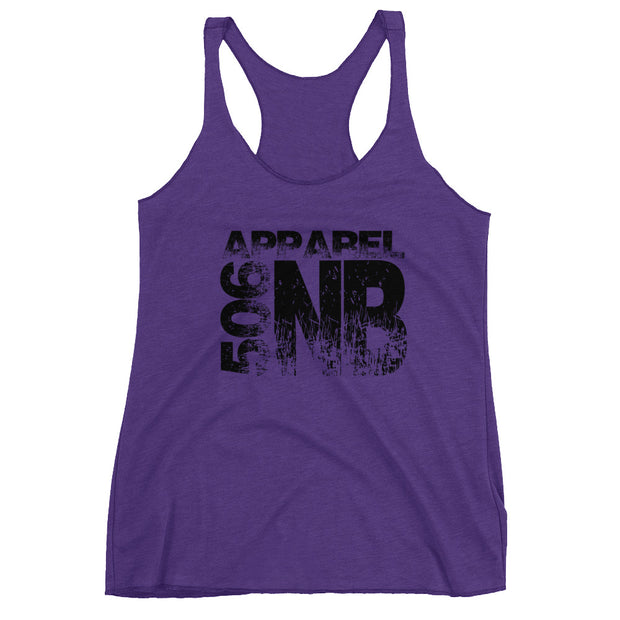 Women's Racerback Tank - NB - Black - 506 Apparel