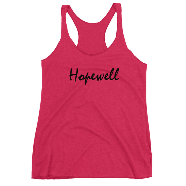 Women's Racerback Tank - Hopewell - Black - 506 Apparel