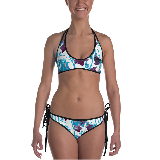 Bikini - Blue Floral - 506 Apparel