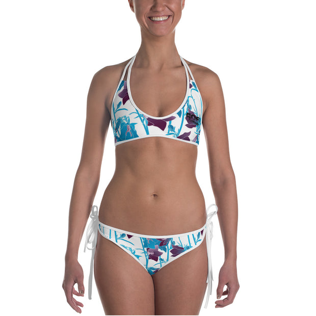 Bikini - Blue Floral - 506 Apparel
