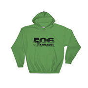 Hooded Sweatshirt - Black - 506 Apparel