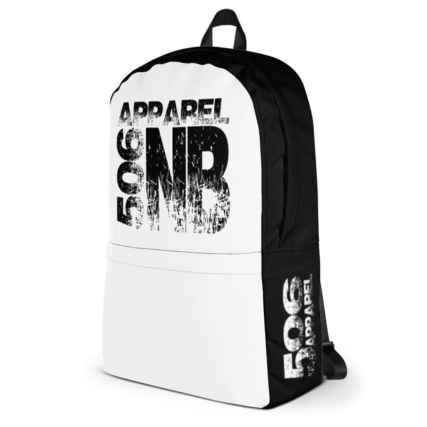 Backpack - NB - Black/White - 506 Apparel