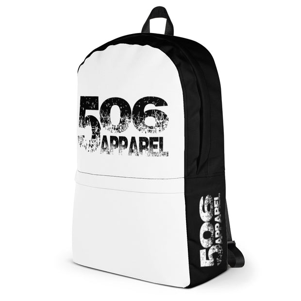 Backpack - Black/White - 506 Apparel