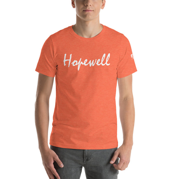 Short-Sleeve Unisex T-Shirt - Hopewell - White - 506 Apparel