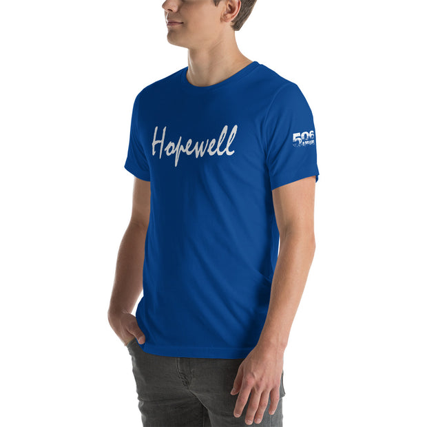 Short-Sleeve Unisex T-Shirt - Hopewell - White - 506 Apparel