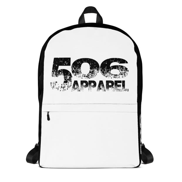 Backpack - Black/White - 506 Apparel