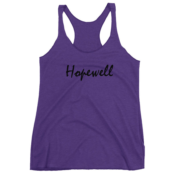 Women's Racerback Tank - Hopewell - Black - 506 Apparel