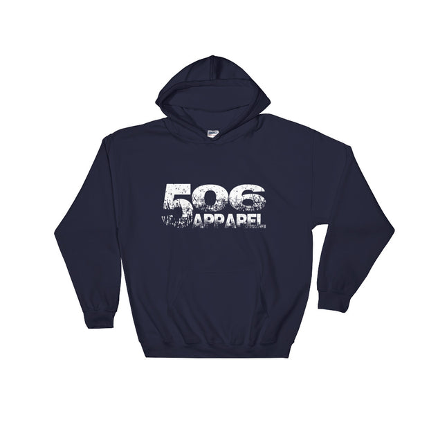 Hooded Sweatshirt - White - 506 Apparel