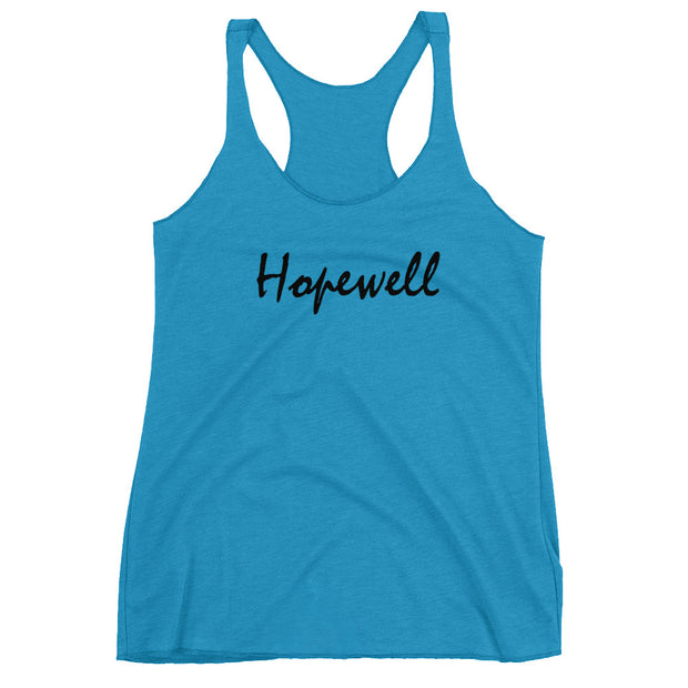 Women's Racerback Tank - Hopewell - Black - 506 Apparel
