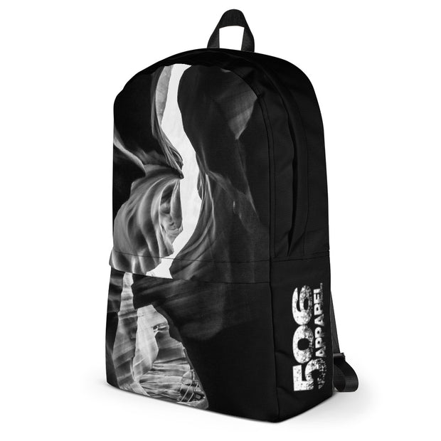 Backpack - Abstract - White/Black - 506 Apparel