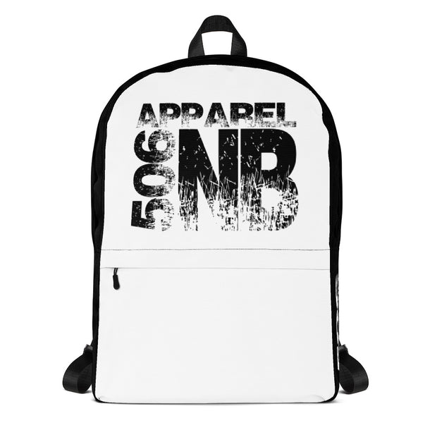 Backpack - NB - Black/White - 506 Apparel