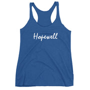 Women's Racerback Tank - Hopewell - White - 506 Apparel