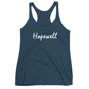 Women's Racerback Tank - Hopewell - White - 506 Apparel