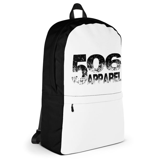 Backpack - Black/White - 506 Apparel