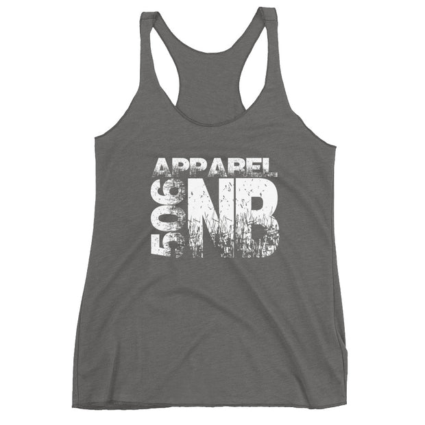 Women's Racerback Tank - NB - White - 506 Apparel