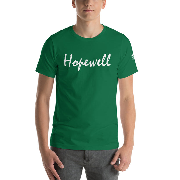 Short-Sleeve Unisex T-Shirt - Hopewell - White - 506 Apparel