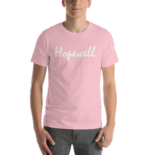 Short-Sleeve Unisex T-Shirt - Hopewell - White - 506 Apparel