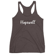 Women's Racerback Tank - Hopewell - White - 506 Apparel