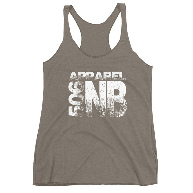 Women's Racerback Tank - NB - White - 506 Apparel