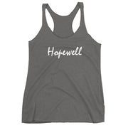 Women's Racerback Tank - Hopewell - White - 506 Apparel