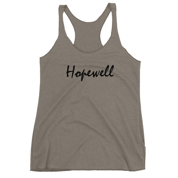 Women's Racerback Tank - Hopewell - Black - 506 Apparel