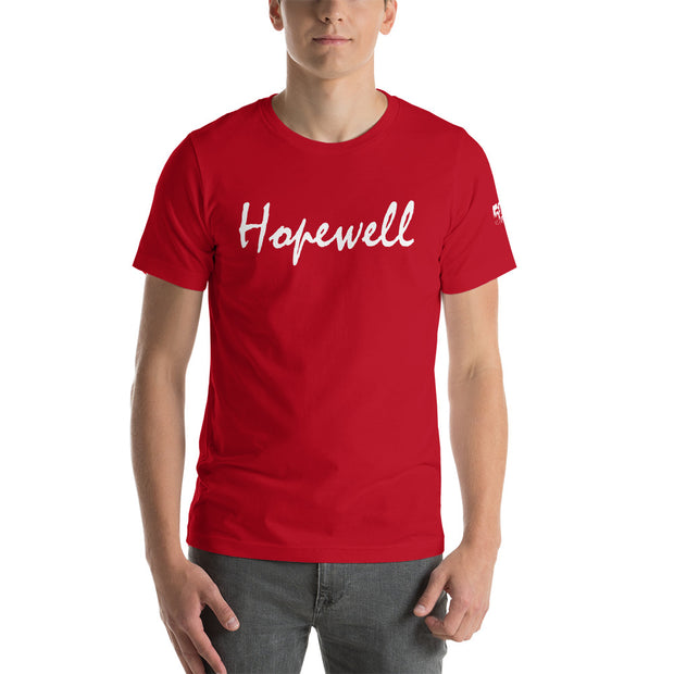 Short-Sleeve Unisex T-Shirt - Hopewell - White - 506 Apparel