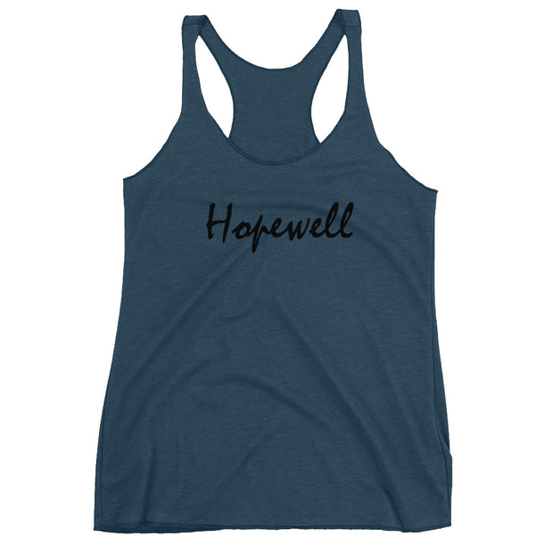 Women's Racerback Tank - Hopewell - Black - 506 Apparel