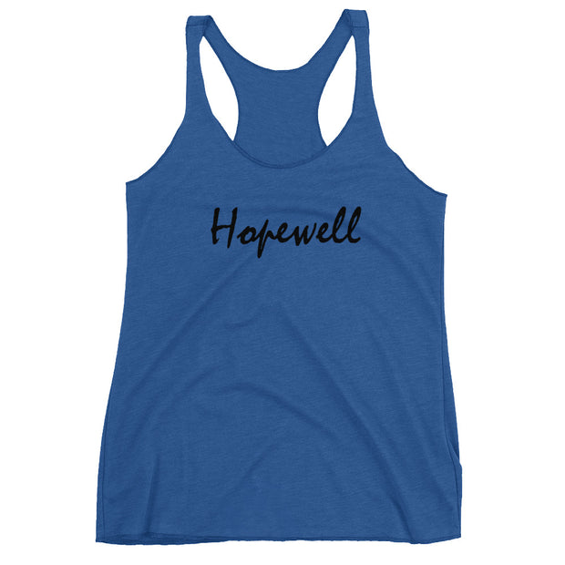 Women's Racerback Tank - Hopewell - Black - 506 Apparel